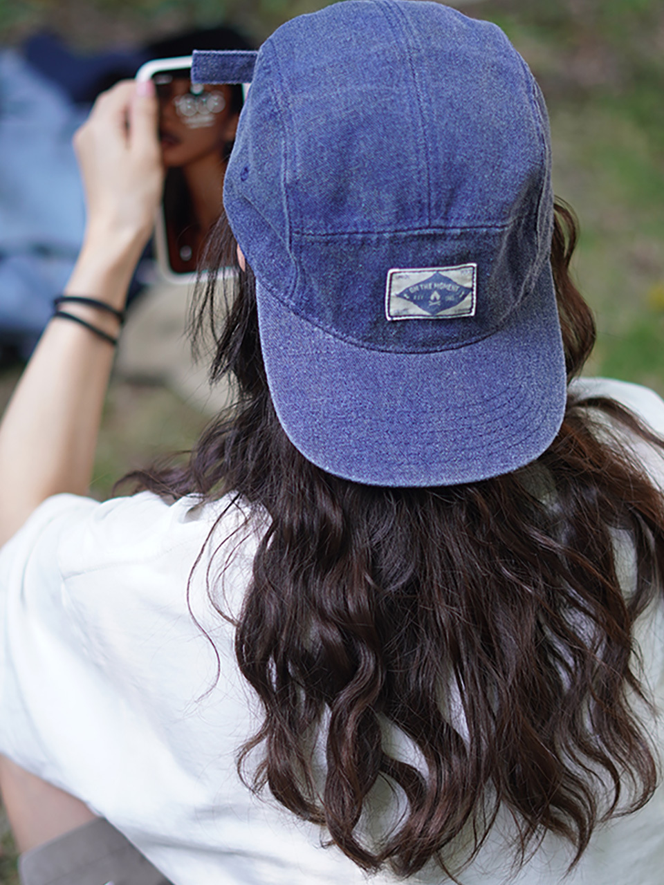 LOOKING4U On The Moment Outdoor Washing Denim Camp Cap C3