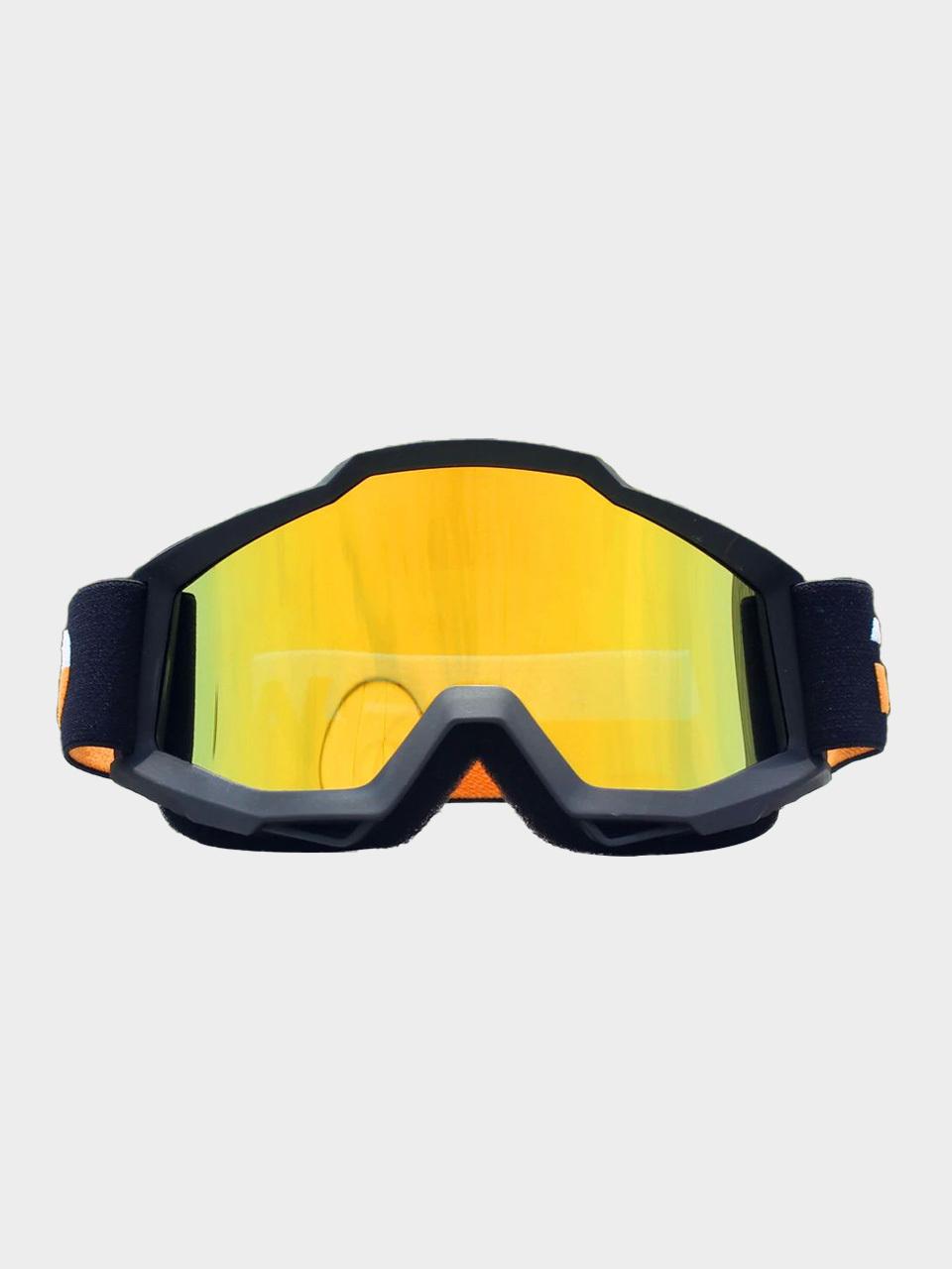 LOOKING4U RB World Sports Goggles Mirror Gold