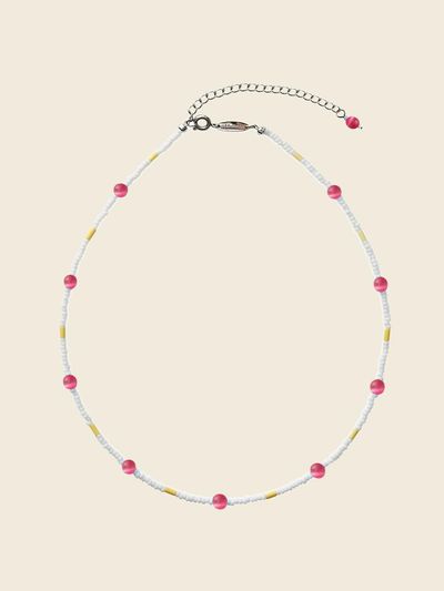 LOOPLOOP Citrus Necklace [PINK]