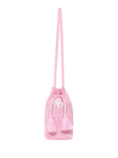 LORDLOAR Drawstring Knit Mini Bag [PINK] (RCMUB43PK)