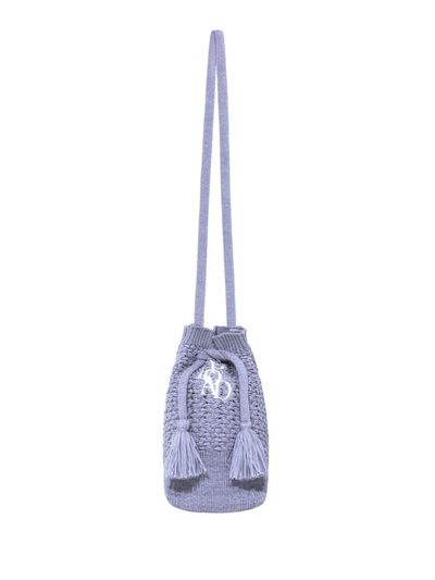 LORDLOAR Drawstring Knit Mini Bag (RCMUB43LV) [LAVENDER]