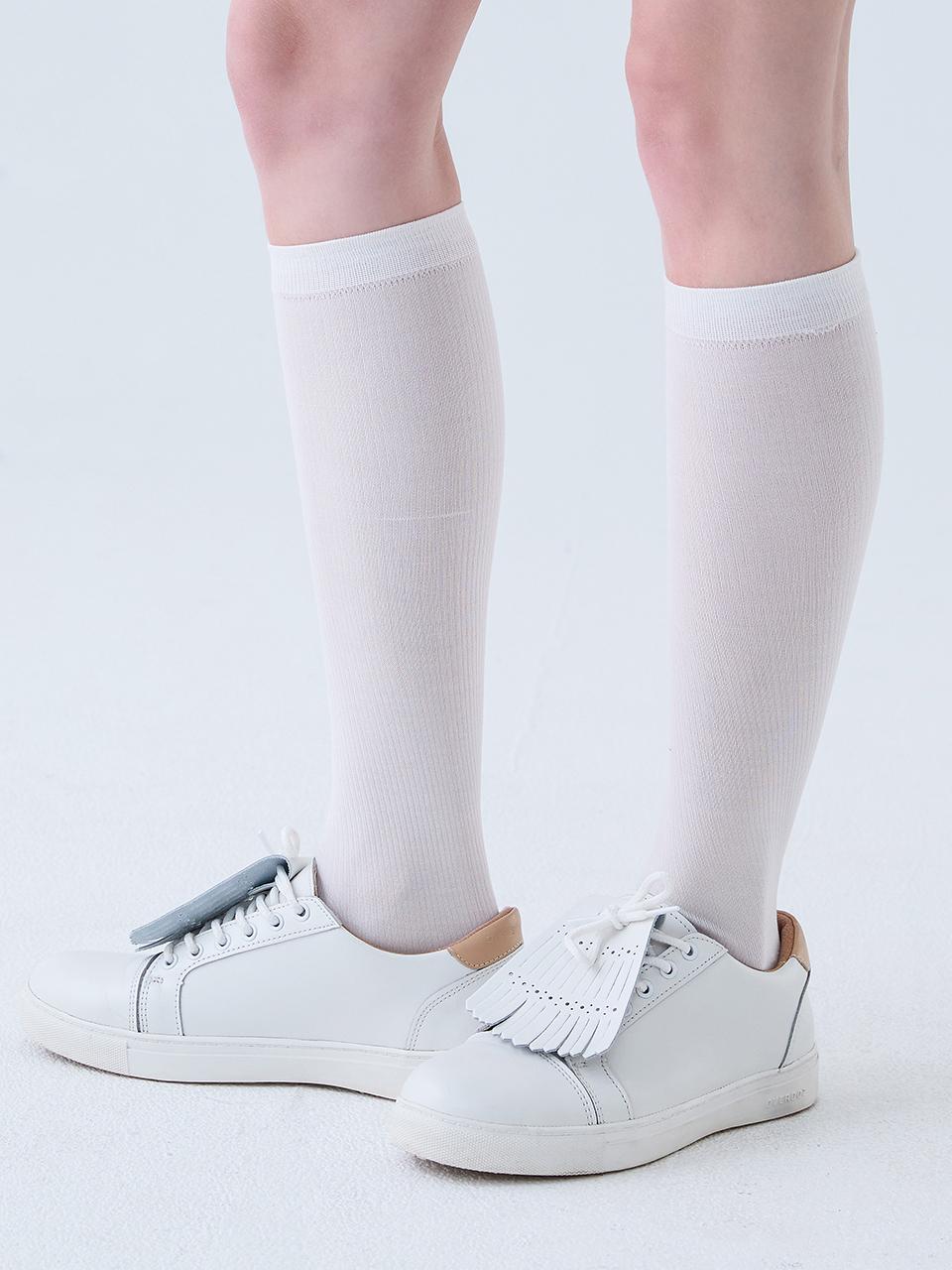 LORDLOAR Essential See-through Socks [White] (LESUD23WH)