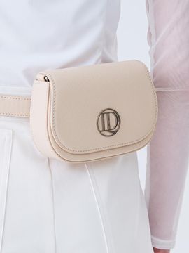 LORDLOAR Flip Chain Belt Bag [BEIGE] (LESUB21BE)