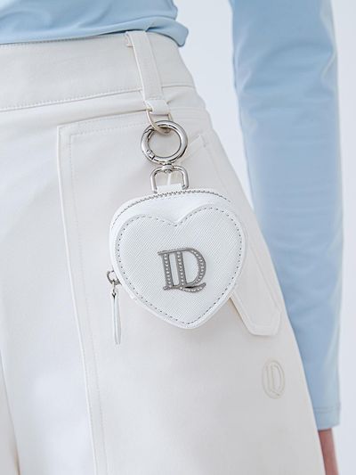 LORDLOAR Heart Ball Pouch Accessories (LESUB22IV) [IVORY]