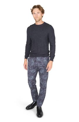 Lords of Harlech Lords of Harlech Cole Fully Fashioned Merino Wool Crewneck Sweater