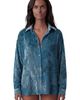 Lords of Harlech Lords of Harlech Country Floral Velvet Devore Womens Shirt - 1
