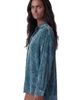 Lords of Harlech Lords of Harlech Country Floral Velvet Devore Womens Shirt - 5