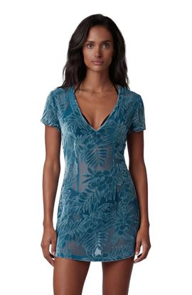 Lords of Harlech Lords of Harlech Country Floral Womens V-neck Mini Dress