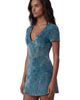 Lords of Harlech Lords of Harlech Country Floral Womens V-neck Mini Dress - 5