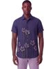 Lords of Harlech Lords of Harlech Crafty Floral Short Sleeve Fine Linen Shirt - 1