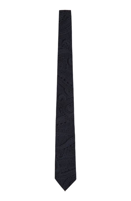 Lords of Harlech Lords of Harlech Crochet Paisley Printed Tie