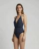 Lords of Harlech Lords of Harlech Crochet Paisley Womens Halter One-Piece Swimsuit - 2