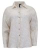 Lords of Harlech Lords of Harlech Crochet Paisley Womens Relaxed Linen Shirt - 2