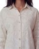 Lords of Harlech Lords of Harlech Crochet Paisley Womens Relaxed Linen Shirt - 4