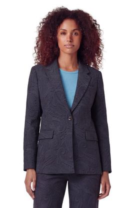 Lords of Harlech Lords of Harlech Crochet Paisley Womens Tailored Blazer