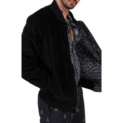 Lords of Harlech Lords of Harlech Don Velvet Reversible Bomber Jacket