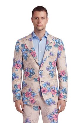 Lords of Harlech Lords of Harlech Exotic Floral Mens Tailored Blazer