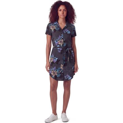 Lords of Harlech Lords of Harlech Exotic Floral Womens Shirt Dress