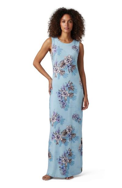Lords of Harlech Lords of Harlech Exotic Floral Womens Sleeveless Midi Dress