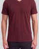 Lords of Harlech Lords of Harlech Extra Fine Merino V Neck Tee - 4