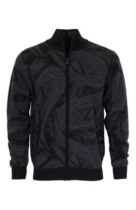 Lords of Harlech Lords of Harlech Frederick Merino Wool Full Zip Cardigan