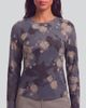Lords of Harlech Lords of Harlech Lans Floral Womens Lyocell Stretch Crew-neck Top - 4