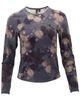Lords of Harlech Lords of Harlech Lans Floral Womens Lyocell Stretch Crew-neck Top - 5