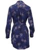 Lords of Harlech Lords of Harlech Lans Floral Womens Lyocell Stretch Shirt Dress - 5