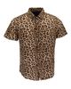Lords of Harlech Lords of Harlech Leopard Mens Merino Wool Button-up Shirt - 2