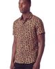 Lords of Harlech Lords of Harlech Leopard Mens Merino Wool Button-up Shirt - 5