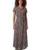 Lords of Harlech Lords of Harlech Leopard Womens Linen Shirt Dress - 1