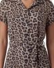 Lords of Harlech Lords of Harlech Leopard Womens Linen Shirt Dress - 4