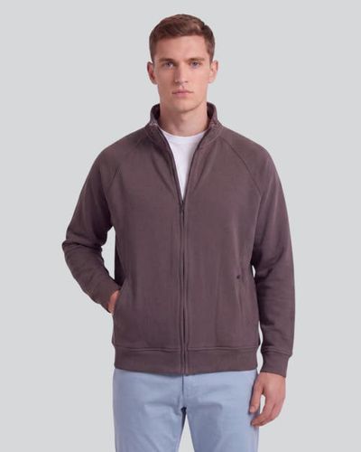 Lords of Harlech Lords of Harlech Mens Full-zip Knit Jacket
