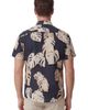 Lords of Harlech Lords of Harlech Monstera Floral Mens Merino Wool Button-up Shirt - 3