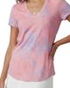 Lords of Harlech Lords of Harlech Paisley Explosion Womens V-neck Printed Top - 4