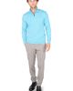 Lords of Harlech Lords of Harlech Quinn Quarter Zip Merino Wool Sweater - 2
