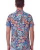 Lords of Harlech Lords of Harlech Rough Floral Short Sleeve Fine Linen Shirt - 3