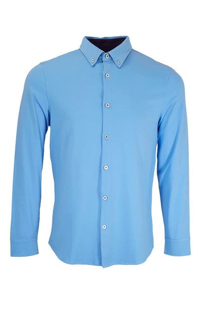 Lords of Harlech Lords of Harlech Sawyer Knit Button-Up Shirt