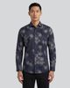 Lords of Harlech Lords of Harlech Spread Collar Stretch Cotton Long Sleeve Shirt - 1