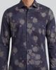 Lords of Harlech Lords of Harlech Spread Collar Stretch Cotton Long Sleeve Shirt - 4
