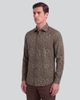 Lords of Harlech Lords of Harlech Spread Collar Stretch Cotton Poplin Shirt - 4