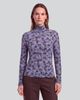 Lords of Harlech Lords of Harlech Ternberg Floral Womens Lyocell Stretch Turtleneck - 1