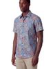 Lords of Harlech Lords of Harlech Tropical Mix Mens Printed Button Up Shirt - 5
