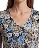Lords of Harlech Lords of Harlech Tropical Mix Womens V-neck Printed Top - 4