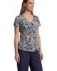 Lords of Harlech Lords of Harlech Tropical Mix Womens V-neck Printed Top - 5