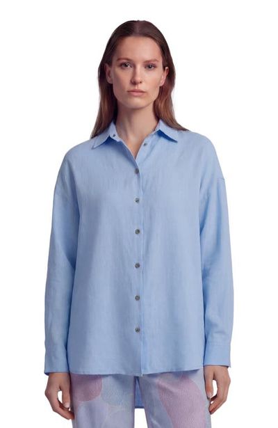 Lords of Harlech Lords of Harlech Womens Long Sleeve Linen Shirt