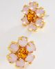 Loren Hope Emeline Flower Stud Earrings - 1