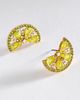 Loren Hope Lime Slice Post Earrings - 1