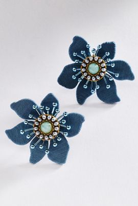 Loren Hope Prescott Flower Earrings