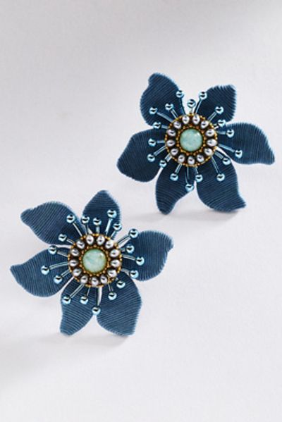 Loren Hope Prescott Flower Earrings
